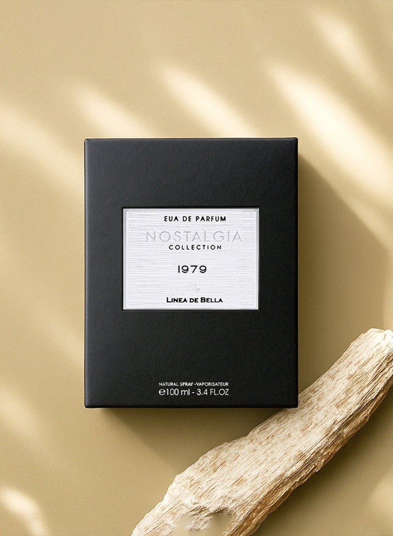 Linea De Bella Nostalgia 1979 EDP 100ML | Luxury Men's Perfume with Cedarwood & Musk - Image 5